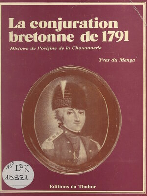 cover image of La conjuration bretonne de 1791